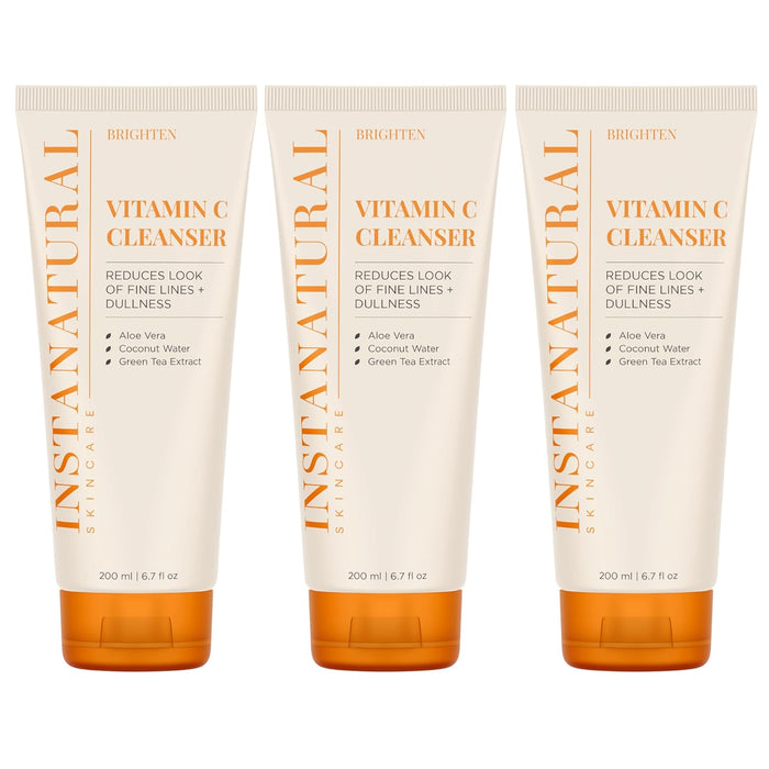 Vitamin C Cleanser, 6.7 FL Oz - 3 Pack - InstaNatural