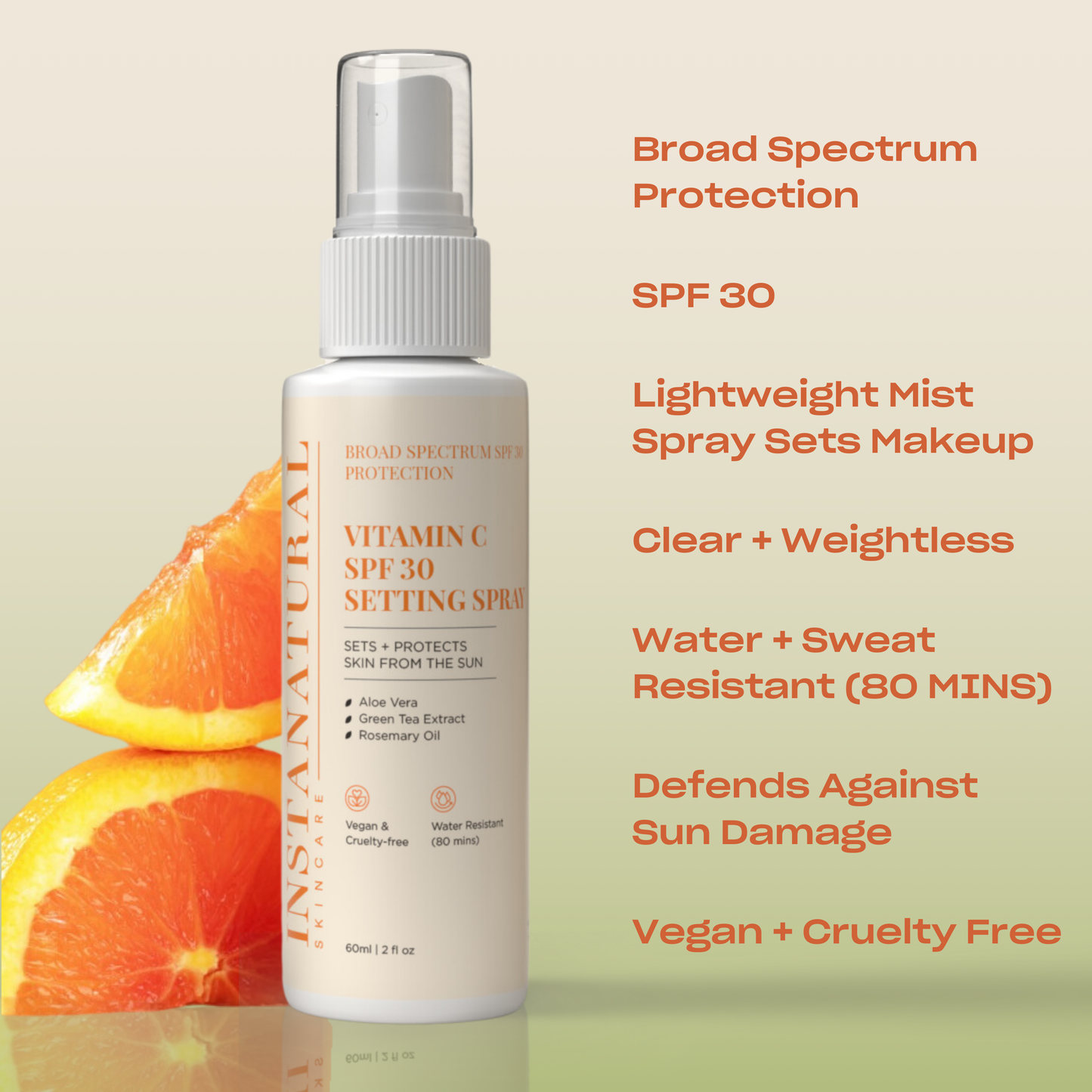 Vitamin C SPF 30 Setting Spray